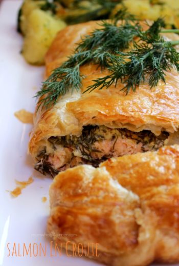 Salmon en croute